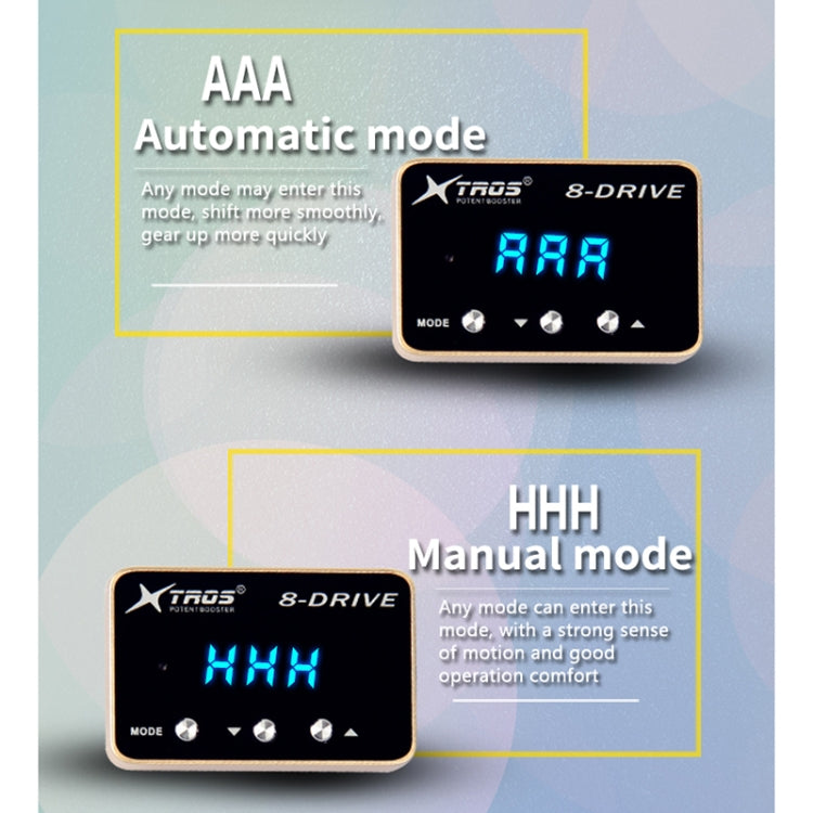 For Toyota Avanza 2012-2019 TROS 8-Drive Potent Booster Electronic Throttle Controller Speed Booster - In Car by TROS | Online Shopping UK | buy2fix