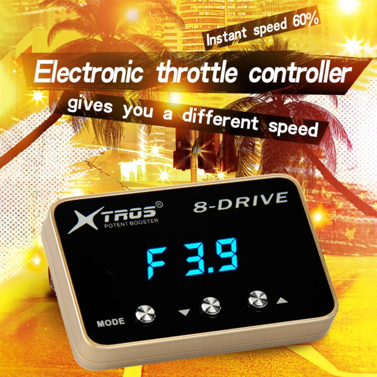 For Audi Q3 2012- TROS 8-Drive Potent Booster Electronic Throttle Controller Speed Booster - In Car by TROS | Online Shopping UK | buy2fix