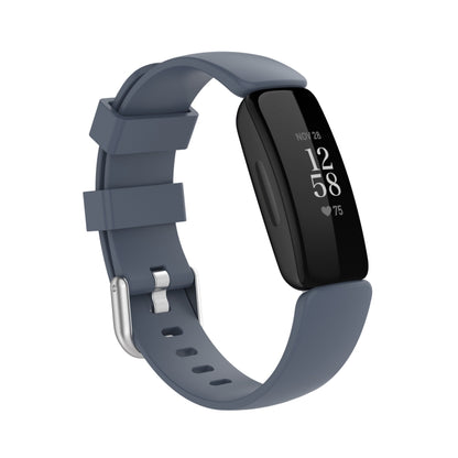 For Fitbit Ace 3 / Inspire 2 Silicone Watch Band(Grey) - Smart Wear by buy2fix | Online Shopping UK | buy2fix