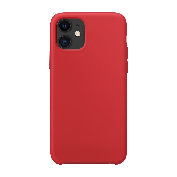 For iPhone 11 Ultra-thin Liquid Silicone Protective Case (Red) - iPhone 11 Cases by WK | Online Shopping UK | buy2fix