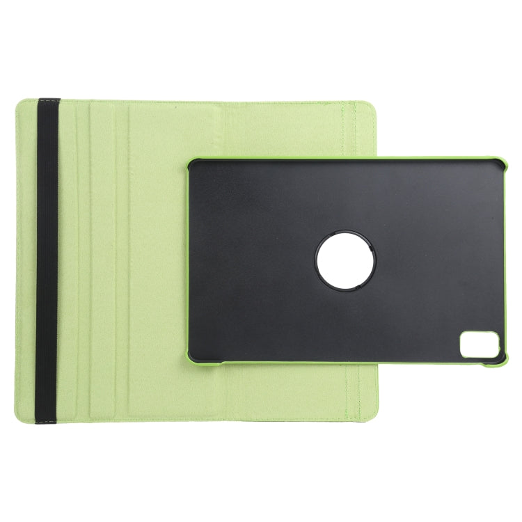 For Huawei MatePad Pro 12.6 2021 360 Degree Rotation Litchi Texture Horizontal Flip Leather Case with Holder(Green) - Huawei by buy2fix | Online Shopping UK | buy2fix