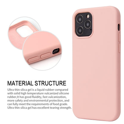 For iPhone 13 Solid Color Liquid Silicone Shockproof Protective Case(Coral Red) - iPhone 13 Cases by buy2fix | Online Shopping UK | buy2fix