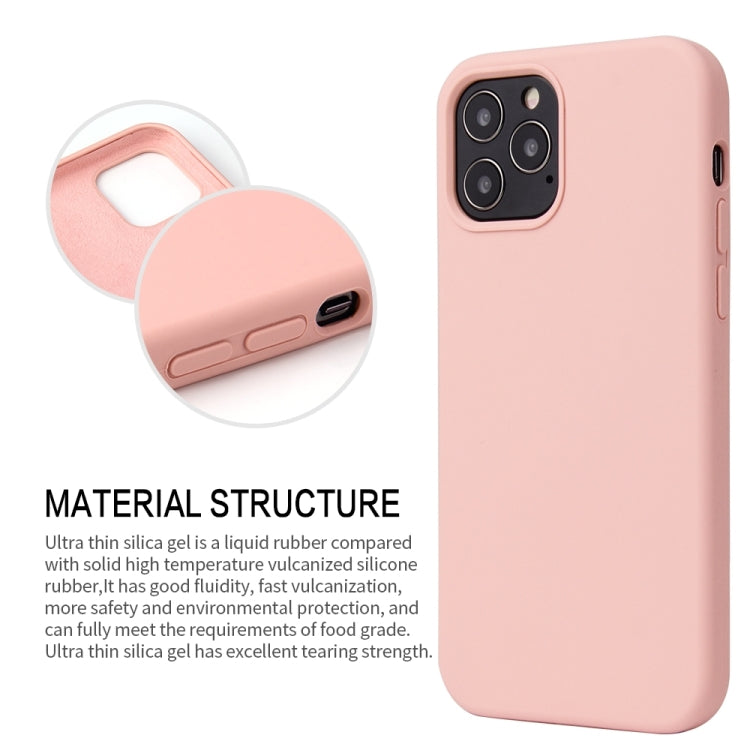 For iPhone 13 Pro Max Solid Color Liquid Silicone Shockproof Protective Case (Matcha Green) - iPhone 13 Pro Max Cases by buy2fix | Online Shopping UK | buy2fix