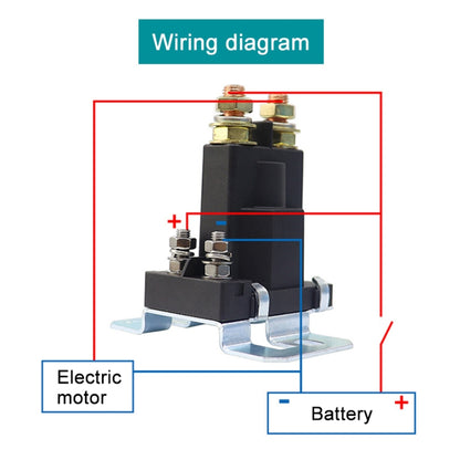 500A Motor Preheating Isolator Switching Power Supply Start Relay, Style:12V Long Time Type - In Car by buy2fix | Online Shopping UK | buy2fix