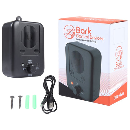 RC-309 Bark Control Devices Defer Nuisance Barking(Black) - Training Aids by buy2fix | Online Shopping UK | buy2fix