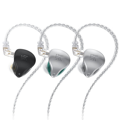 KZ AST 24-unit Balance Armature Monitor HiFi In-Ear Wired Earphone With Mic(Green) - In Ear Wired Earphone by KZ | Online Shopping UK | buy2fix