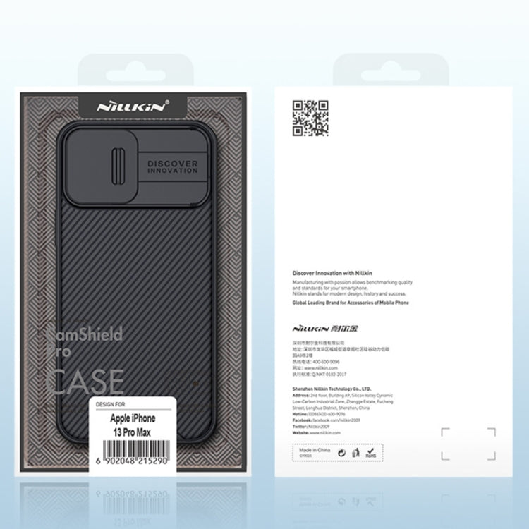 For iPhone 13 mini NILLKIN CamShield Pro Magnetic Magsafe Case (Black) - iPhone 13 mini Cases by NILLKIN | Online Shopping UK | buy2fix
