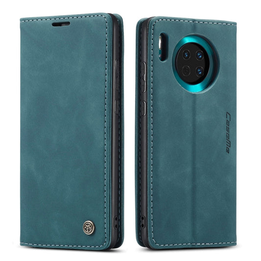 For Huawei Mate 30 4G / 5G CaseMe-013 Multifunctional Horizontal Flip Leather Case with Card Slot & Holder & Wallet(Blue) - Mobile Accessories by CaseMe | Online Shopping UK | buy2fix