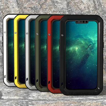 For iPhone 13 Pro LOVE MEI Metal Shockproof Waterproof Dustproof Protective Phone Case (Black) - Apple Accessories by LOVE MEI | Online Shopping UK | buy2fix