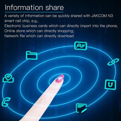 JAKCOM N3 Smart Nail Chip - Smart Wear by JAKCOM | Online Shopping UK | buy2fix