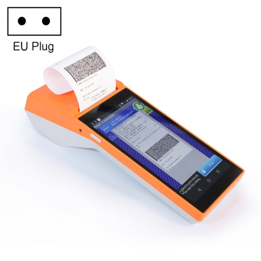 SGT-SP01 5.5 inch HD Screen Handheld POS Receipt Printer, Suit Version, EU Plug(Orange) - Consumer Electronics by buy2fix | Online Shopping UK | buy2fix