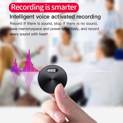 Q37 Intelligent HD Noise Reduction Voice Recorder, Capacity:8GB(Black) - Security by buy2fix | Online Shopping UK | buy2fix