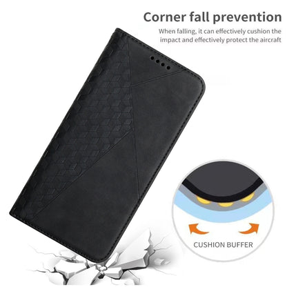 For Google Pixel 6 Pro Skin Feel Magnetic Leather Phone Case(Black) - Google Cases by buy2fix | Online Shopping UK | buy2fix