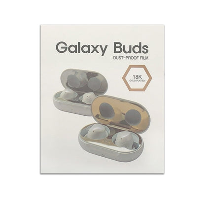 For Galaxy Buds Wireless Bluetooth Earphone Metal Protective Sticker(White) - Protective Sticker by buy2fix | Online Shopping UK | buy2fix