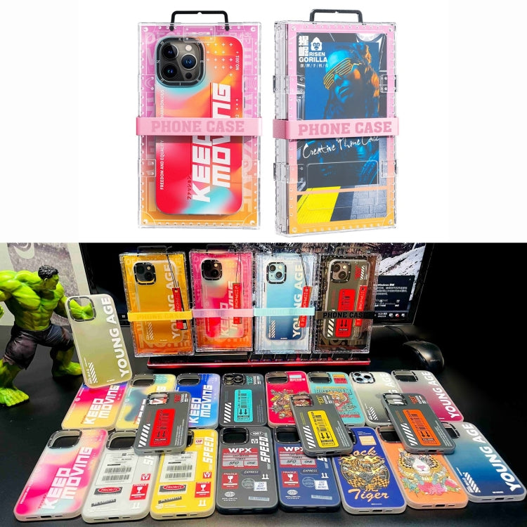 For iPhone 12 WK WPC-015 Gorillas Series Cool PC + TPU Phone Case(WGC-019) - iPhone 12 / 12 Pro Cases by WK | Online Shopping UK | buy2fix