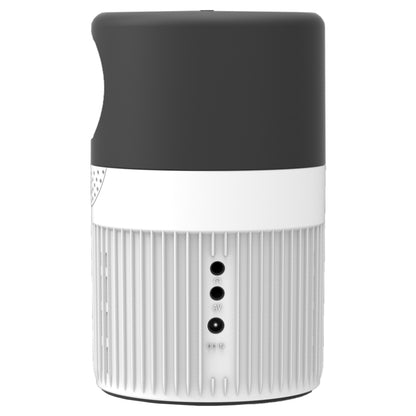 T400 100 inch Screen 3000 Lumens LED Mini Projector, Plug Type:EU Plug(Black White) - Consumer Electronics by buy2fix | Online Shopping UK | buy2fix