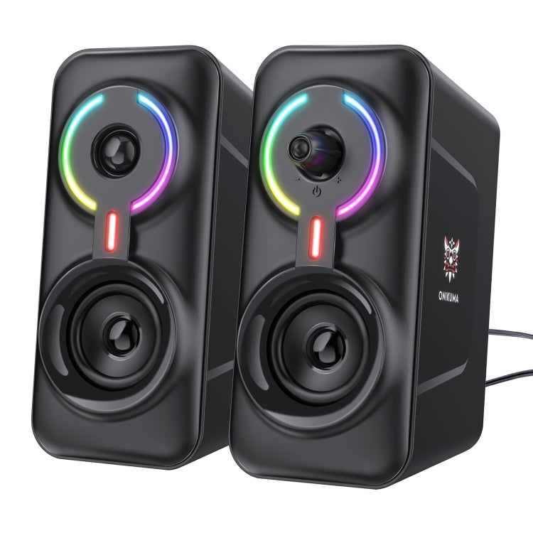 ONIKUMA L6 RGB Lighting Computer Audio with Bluetooth Function(Black) -  by ONIKUMA | Online Shopping UK | buy2fix