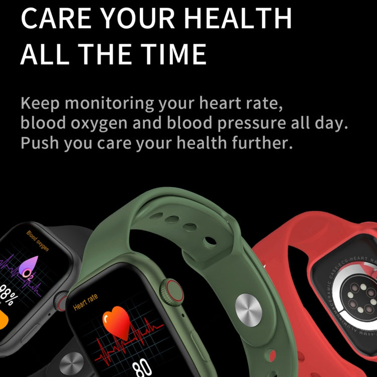 i7 pro+ 1.75 inch TFT Screen Smart Watch, Support Blood Pressure Monitoring/Sleep Monitoring(Green) - Smart Wear by buy2fix | Online Shopping UK | buy2fix