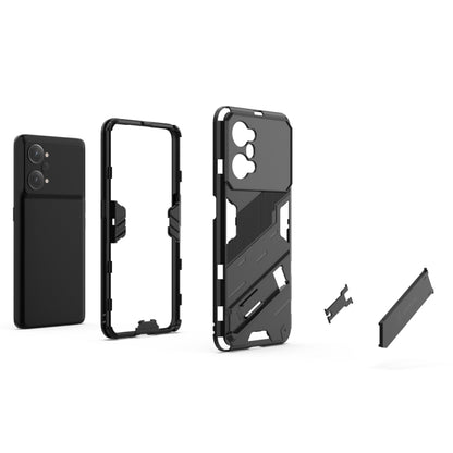 For OPPO K10 Pro 5G China Punk Armor 2 in 1 PC + TPU Shockproof Phone Case with Invisible Holder(Green) - OPPO Cases by buy2fix | Online Shopping UK | buy2fix