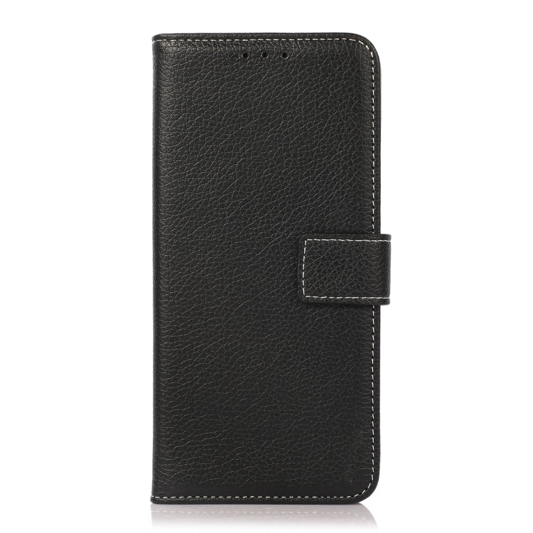 For Nokia C2 2nd Edition Litchi Texture PU + TPU Horizontal Flip Leather Case(Black) - Mobile Accessories by buy2fix | Online Shopping UK | buy2fix