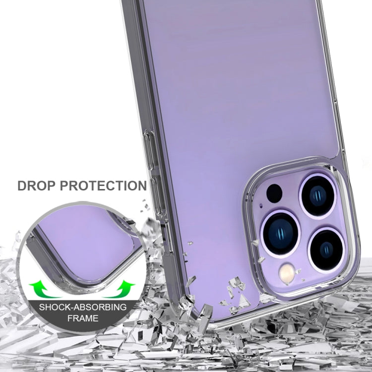 For iPhone 14 Pro Shockproof Scratchproof TPU + Acrylic Phone Case (Transparent) - iPhone 14 Pro Cases by buy2fix | Online Shopping UK | buy2fix