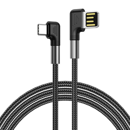 3A USB to USB-C/Type-C Double Elbow Charging Cable(3m) -  by buy2fix | Online Shopping UK | buy2fix