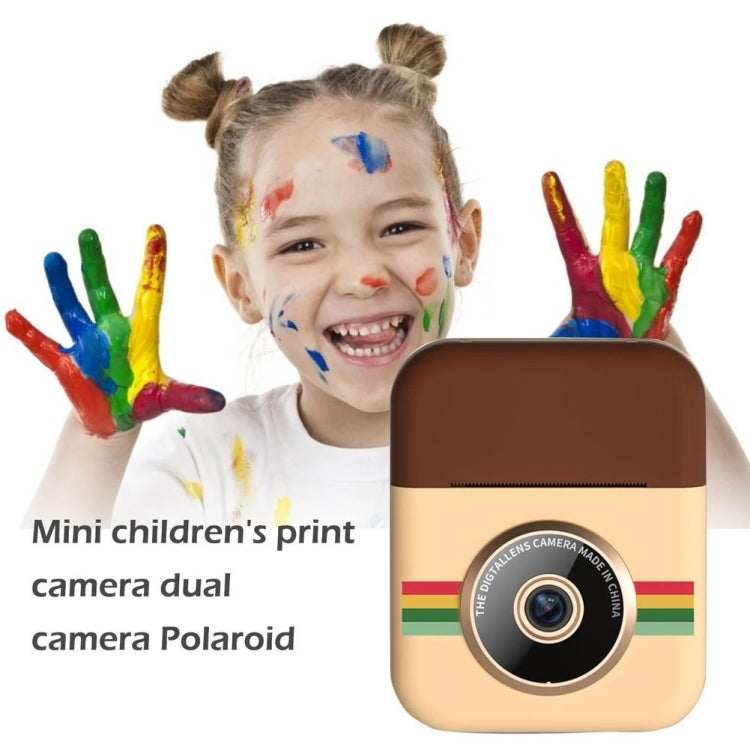 With 16GB Memory Card CP08 2.4 inch IPS HD Screen Children Polaroid Printing Digital Camera - Consumer Electronics by buy2fix | Online Shopping UK | buy2fix