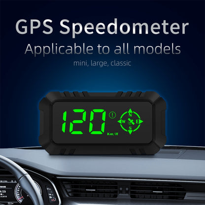 G7 GPS HUD Display Speedometer Digital Car Head-Up Display Over-speed Alarm - In Car by buy2fix | Online Shopping UK | buy2fix