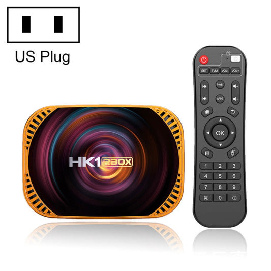 MECOOL HK1RBOX X4 4K TV Box, Android 11 Amlogic S905X4 CPU with RC 4GB+64GB(US Plug) - Amlogic S905 by MECOOL | Online Shopping UK | buy2fix