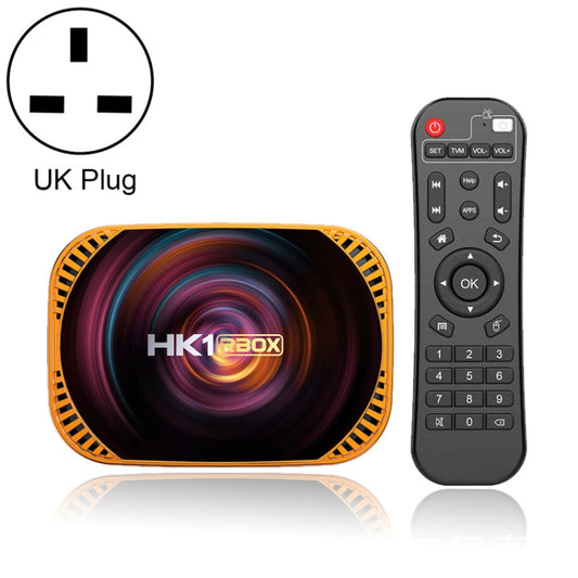 MECOOL HK1RBOX X4 4K TV Box, Android 11 Amlogic S905X4 CPU with RC 4GB+64GB(UK Plug) - Amlogic S905 by MECOOL | Online Shopping UK | buy2fix