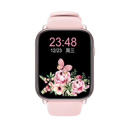 Q28 Pro 1.8 inch Screen Smart Watch, 64Mb+128Mb, Support Heart Rate Monitoring / Bluetooth Calling / Blood Oxygen Monitoring(Rose Gold) - Smart Wear by buy2fix | Online Shopping UK | buy2fix