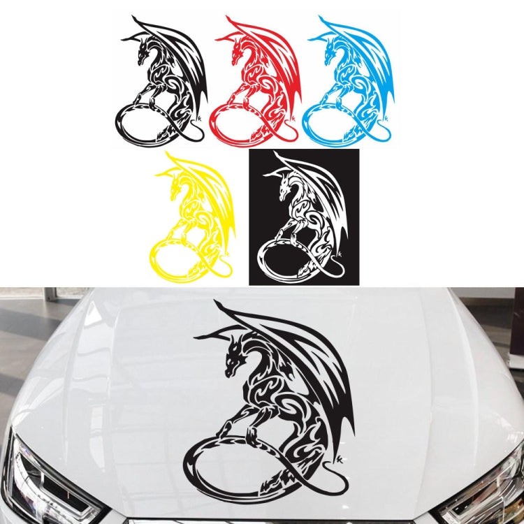 D-931 Pterosaur Pattern Car Modified Decorative Sticker(Black) - In Car by buy2fix | Online Shopping UK | buy2fix