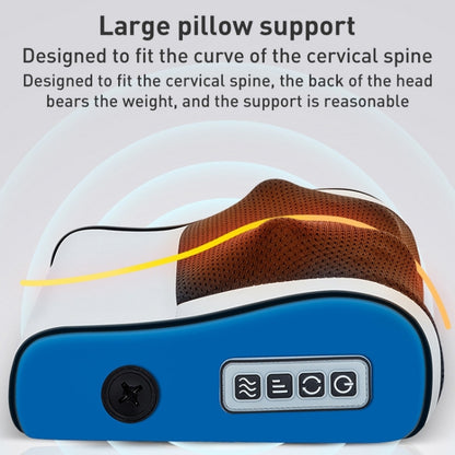 Multifunctional Hot Compress Neck Massager Car Cervical Spine Massage Pillow(Red Six Keys) - In Car by buy2fix | Online Shopping UK | buy2fix