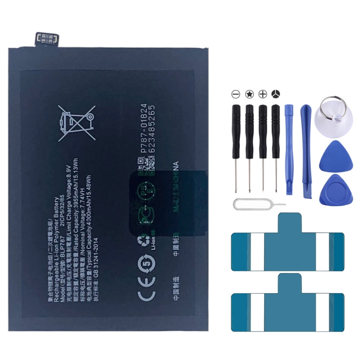 BLP787 4000 mAh Li-Polymer Battery Replacement For OPPO Reno4 Pro 5G / Reno4 Pro 4G - For OPPO by buy2fix | Online Shopping UK | buy2fix