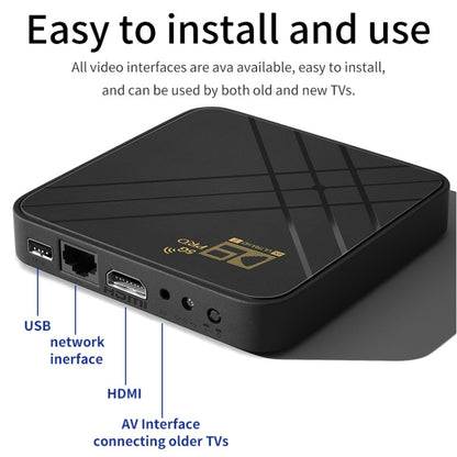 D9 PRO 2.4G/5G WIFI 4K HD Android TV Box, Memory:8GB+128GB(US Plug) - Consumer Electronics by buy2fix | Online Shopping UK | buy2fix