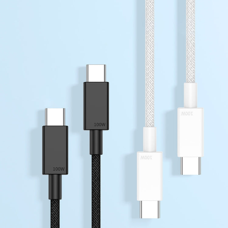 100W USB-C / Type-C to USB-C / Type-C Fast Charging Data Cable, Length:3m(Black) - Mobile Accessories by buy2fix | Online Shopping UK | buy2fix