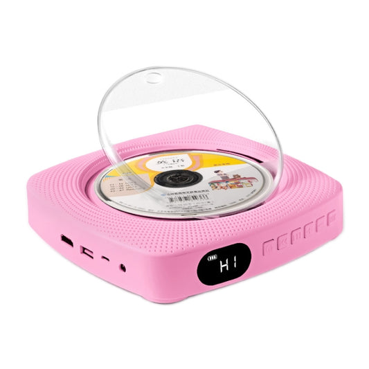 Kecag KC-609 Wall Mounted Home DVD Player Bluetooth CD Player, Specification:CD Version +Not Connected to TV + Charging Version(Pink) - Consumer Electronics by Kecag | Online Shopping UK | buy2fix