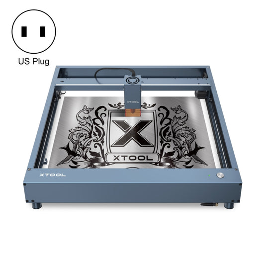 XTOOL D1 Pro-10W High Accuracy DIY Laser Engraving & Cutting Machine, Plug Type:US Plug(Metal Gray) - DIY Engraving Machines by XTOOL | Online Shopping UK | buy2fix