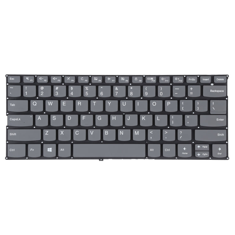 Not Power Button US Version Keyboard for Lenovo IdeaPad 320s-13 320s-13ikb(Grey) - Computer & Networking by buy2fix | Online Shopping UK | buy2fix