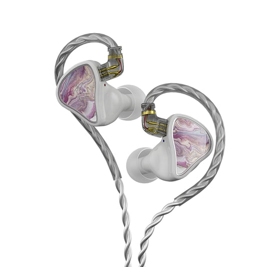 CVJ Hybrid Technology HiFi Music Wired Earphone No Mic(Rosy) - In Ear Wired Earphone by CVJ | Online Shopping UK | buy2fix