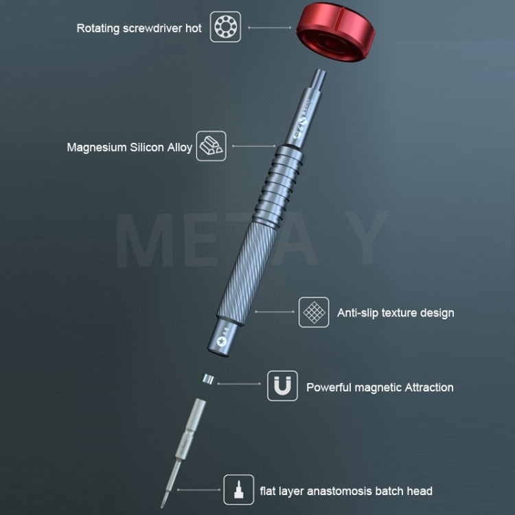 MECHANIC META Y Cross 1.2 Alloy Magnetic Screwdriver for Phone Repair - Repair & Spare Parts by MECHANIC | Online Shopping UK | buy2fix