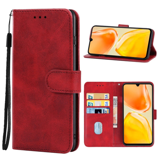 For vivo X80 Lite/V25 5G Leather Phone Case(Red) - vivo Cases by buy2fix | Online Shopping UK | buy2fix