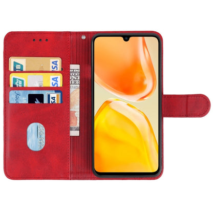 For vivo X80 Lite/V25 5G Leather Phone Case(Red) - vivo Cases by buy2fix | Online Shopping UK | buy2fix