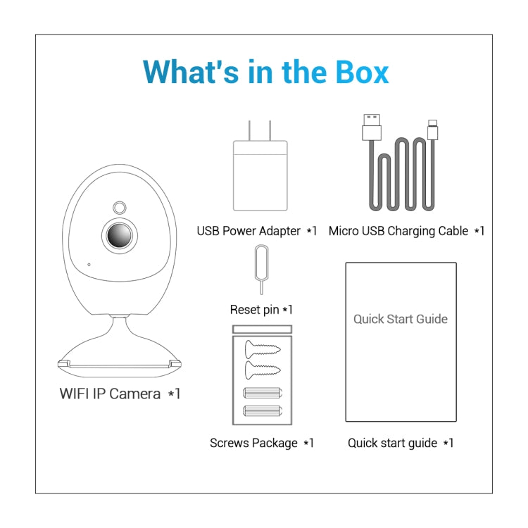 ESCAM QF006 3MP 1296P HD Indoor Wireless PTZ IP Camera IR Night Vision AI Humanoid Detection Home Security CCTV Monitor, Plug Type:UK Plug(White) - Mini Camera by ESCAM | Online Shopping UK | buy2fix