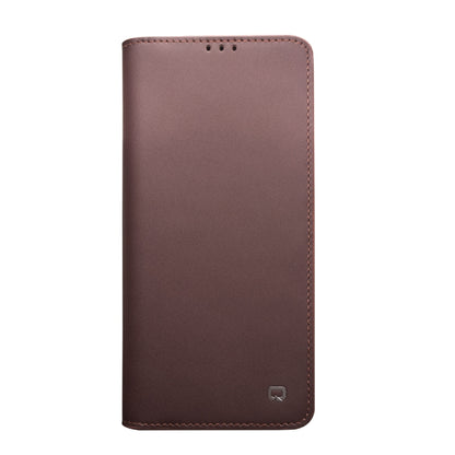 For Samsung Galaxy S21+ 5G QIALINO Classic Gen2 Genuine Leather Phone Case(Brown) - Galaxy S21+ 5G Cases by QIALINO | Online Shopping UK | buy2fix