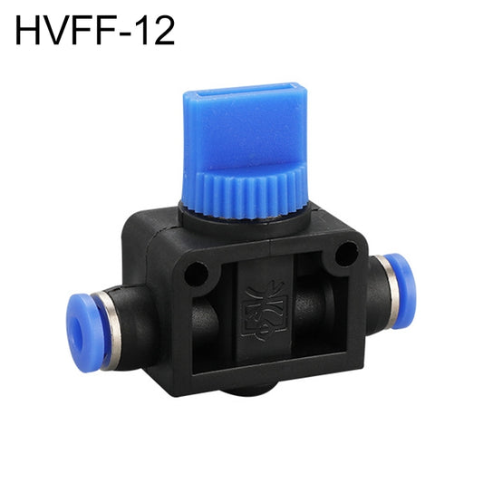 HVFF-12 LAIZE Manual Valve Pneumatic Quick Fitting Connector -  by LAIZE | Online Shopping UK | buy2fix