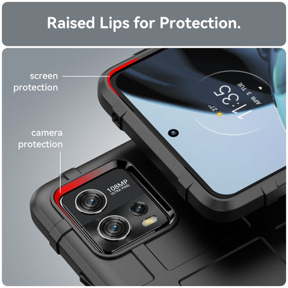 For Motorola Moto G72 Full Coverage Shockproof TPU Phone Case(Black) - Motorola Cases by buy2fix | Online Shopping UK | buy2fix