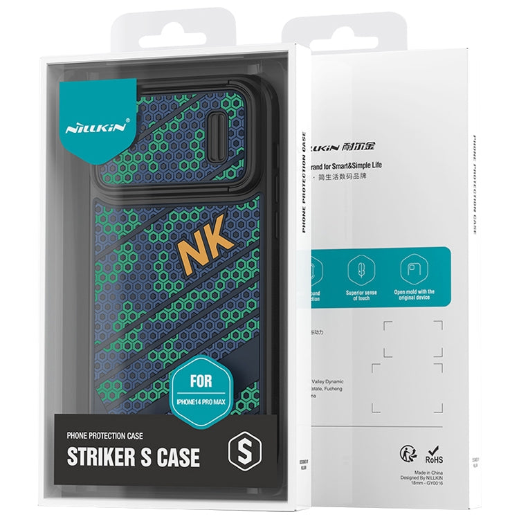 For iPhone 14 NILLKIN 3D Lens Sliding Camera Phone Case - iPhone 14 Cases by NILLKIN | Online Shopping UK | buy2fix