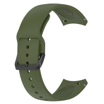 For Xiaomi Watch S1 Pro Silicone Watch Band(Army Green) - Watch Bands by buy2fix | Online Shopping UK | buy2fix