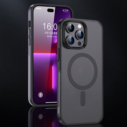 For iPhone 14 Pro TOTUDESIGN AA-178 Gingle Series Translucent Matte Magsafe Phone Case(Purple) - iPhone 14 Pro Cases by TOTUDESIGN | Online Shopping UK | buy2fix